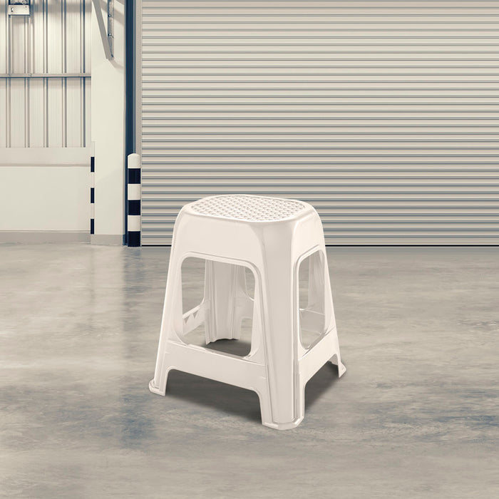 Butaco de plástico grande taupe marca Rimax