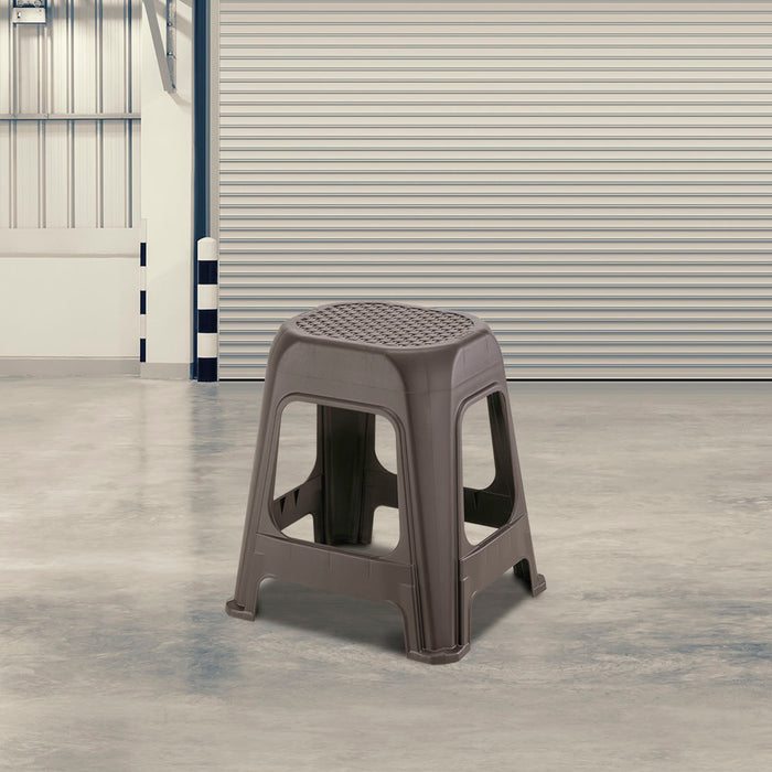 Butaco de plástico grande wengue marca Rimax