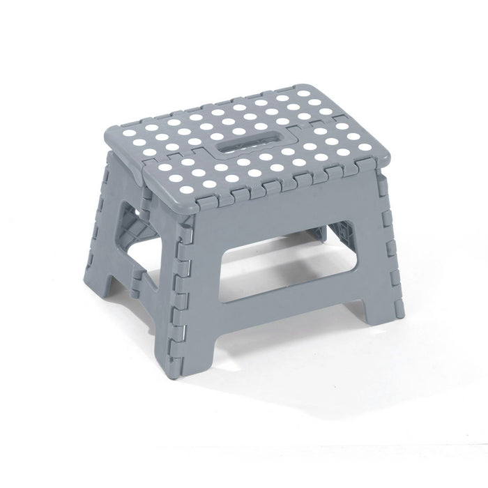 Butaco plegable pequeño gris marca Rimax