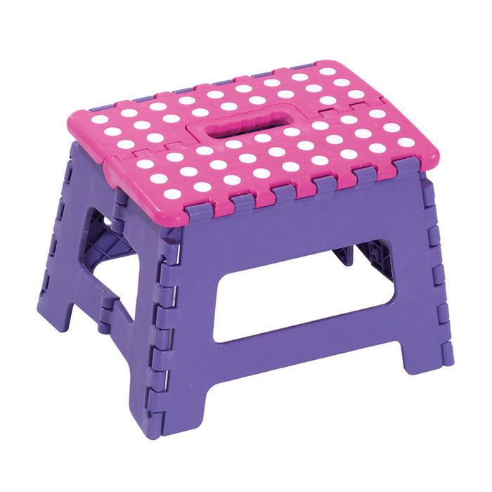 Butaco plegable pequeño morado marca Rimax