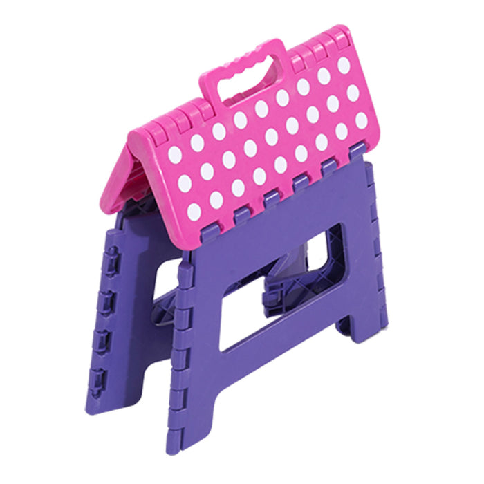 Butaco plegable pequeño morado marca Rimax