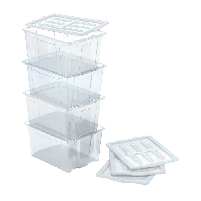 Caja apilable 18 litros marca Rimax