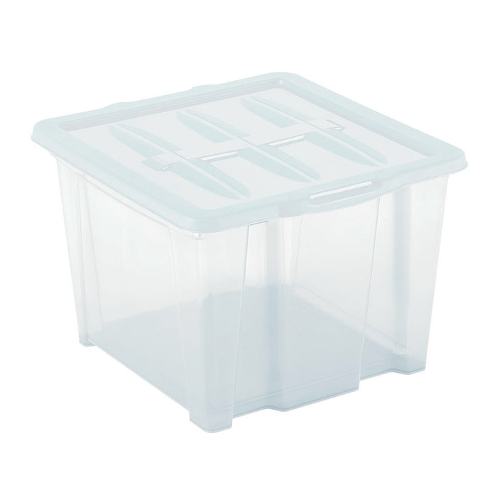 Caja organizadora plástica apilable Rimax