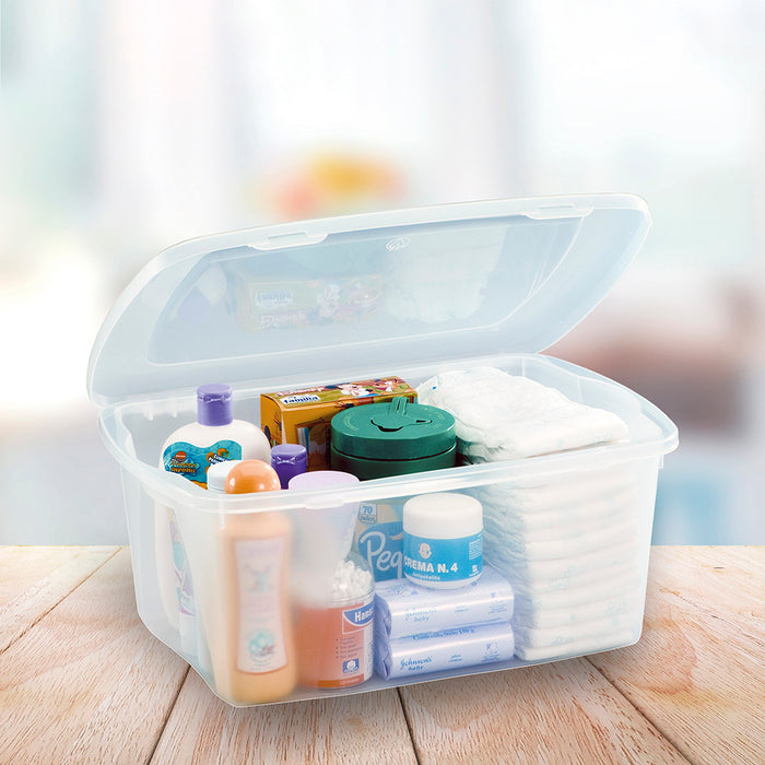Caja organizadora transparente multiuso Rimax