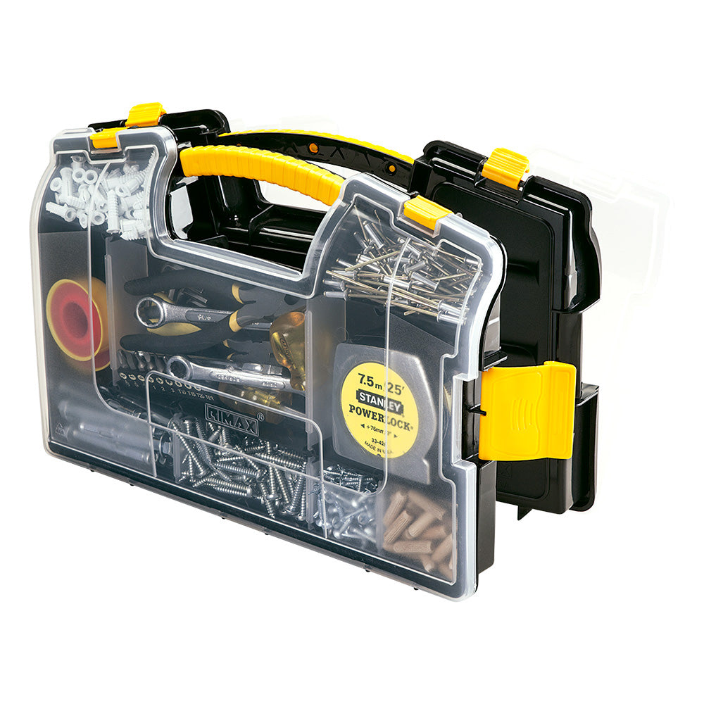 Caja organizadora doble plegable 380 milimetros negro marca Rimax