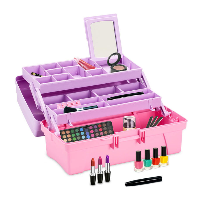 Caja vanity beauty rosado marca Rimax