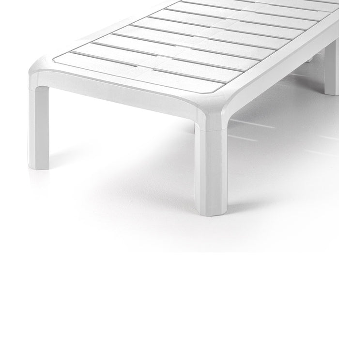 Cama asoleadora barú blanca marca Rimax