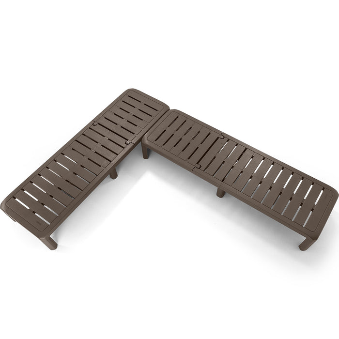 Cama asoleadora barú mocca marca Rimax