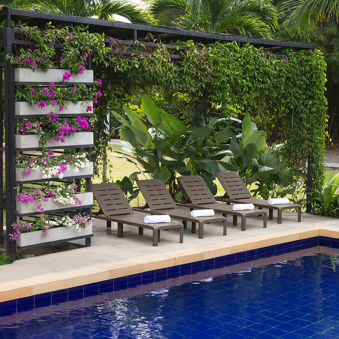 Cama asoleadora barú mocca marca Rimax