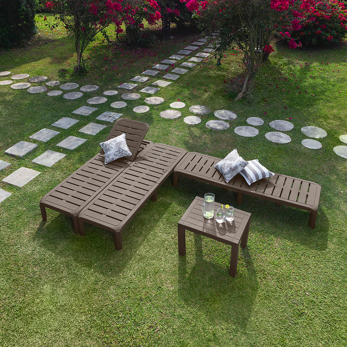 Cama asoleadora barú mocca marca Rimax