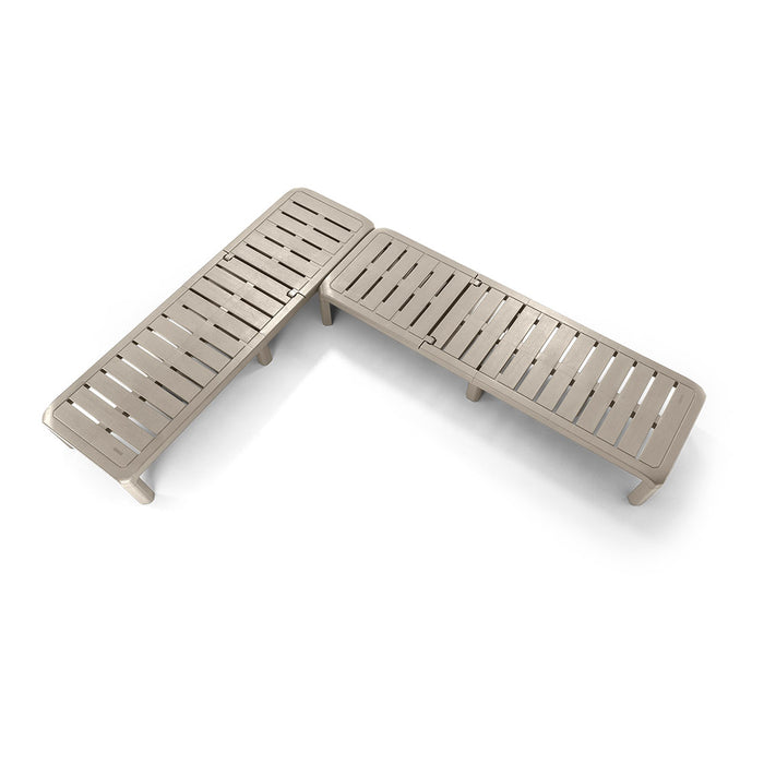 Cama asoleadora barú taupe marca Rimax