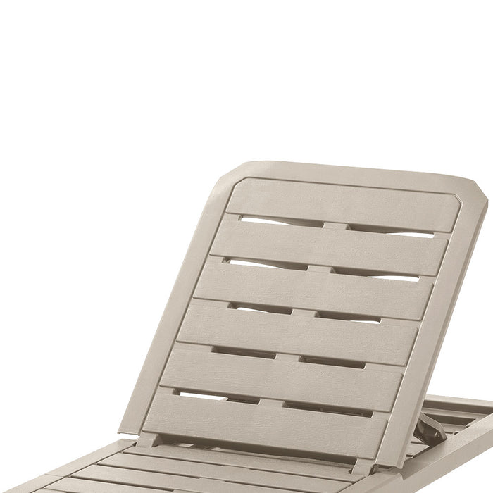 Cama asoleadora barú taupe marca Rimax