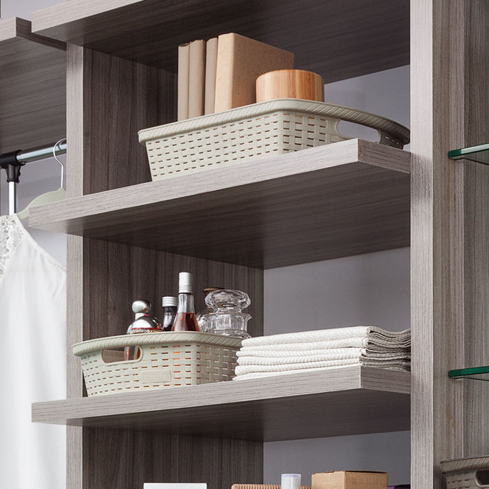 Canasta apariencia shia baja taupe marca Rimax