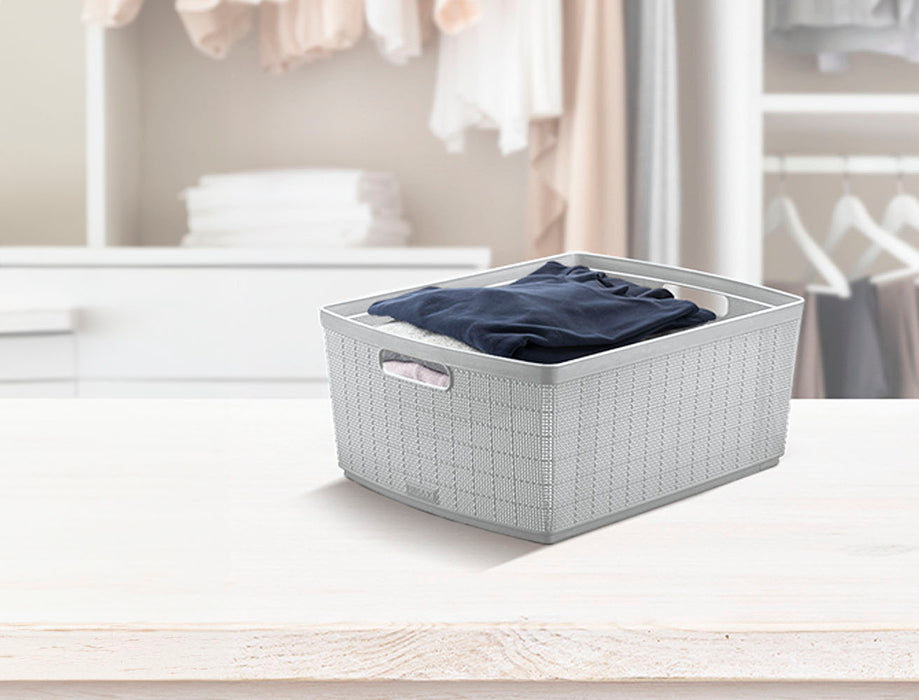 Canasta organizadora fique con manijas ergonómicas Rimax