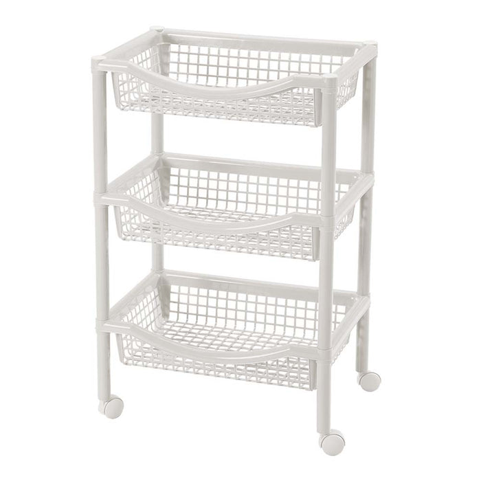 Canasta móvil rectangular de 3 niveles Rimax