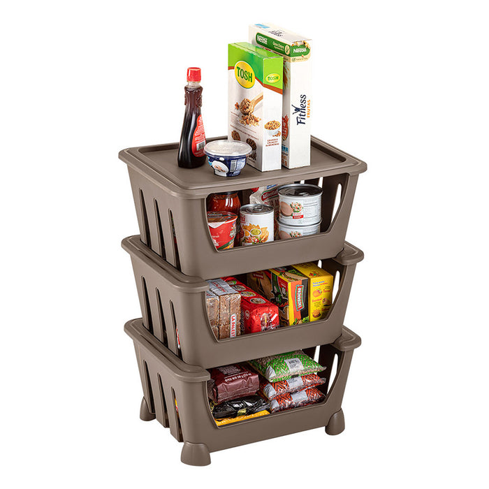 Canasta organizadora mocca marca Rimax