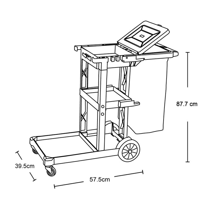 Carro de servicio marca Rimax