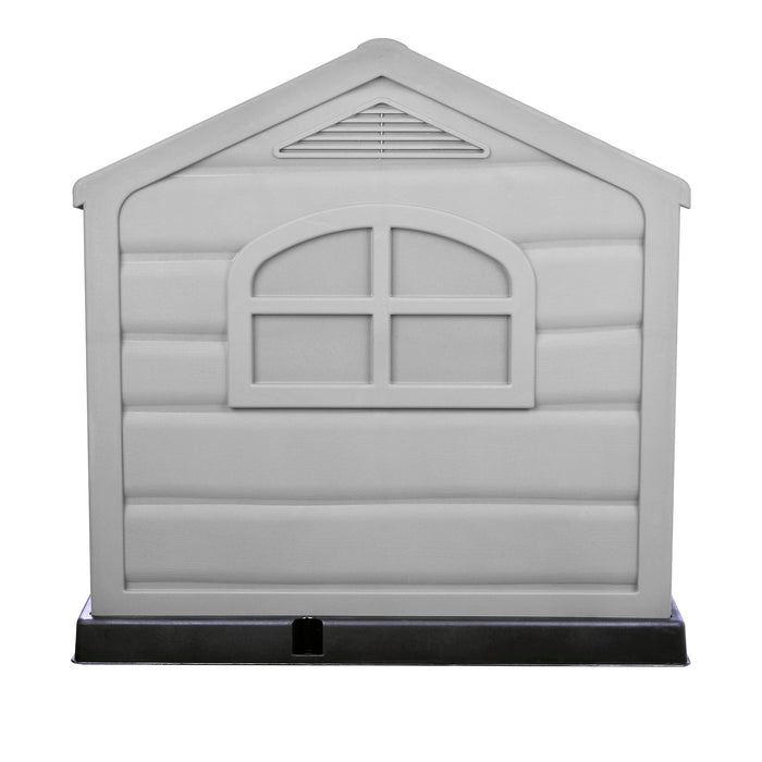 Casa para perro razas medianas y grandes verde marca Rimax