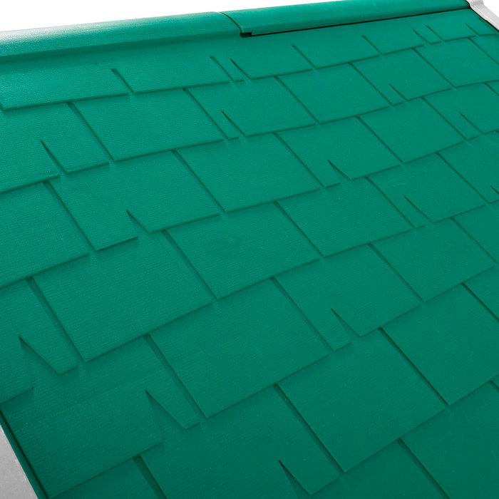 Casa para perro razas pequeñas verde marca Rimax