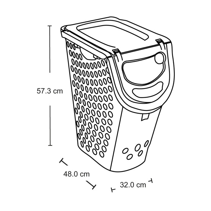 Cesta plus para ropa Rimax