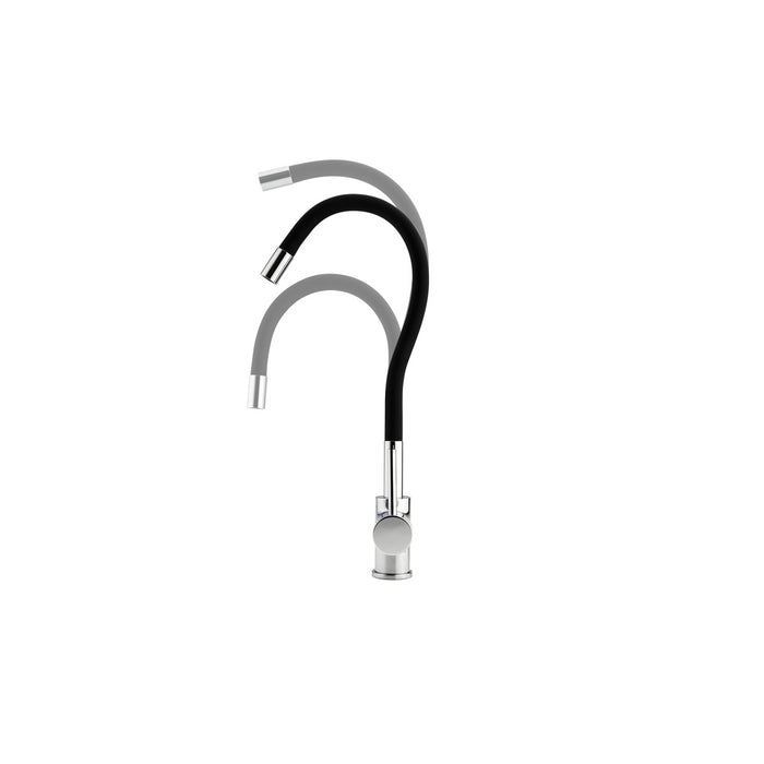 hogar cocina griferia lavaplatos monocontrol flexi pro corona corona yo5035551cor mp madecentro