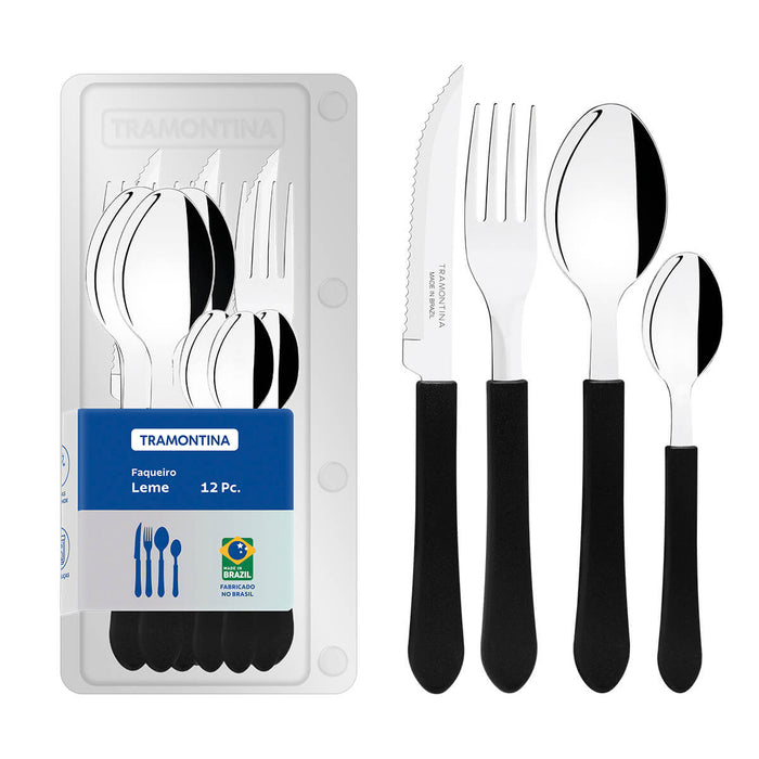 hogarcocinajuegodecubiertostramontinanegro12piezas23198015mpmadecentro