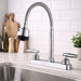 hogar cocina mezclador lavaplatos 8 pulgadas cuello flexible metalico palanca pmo 041 mp madecentro