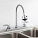 hogar cocina mezclador lavaplatos 8 pulgadas cuello flexible metalico palanca pmo 041 mp madecentro
