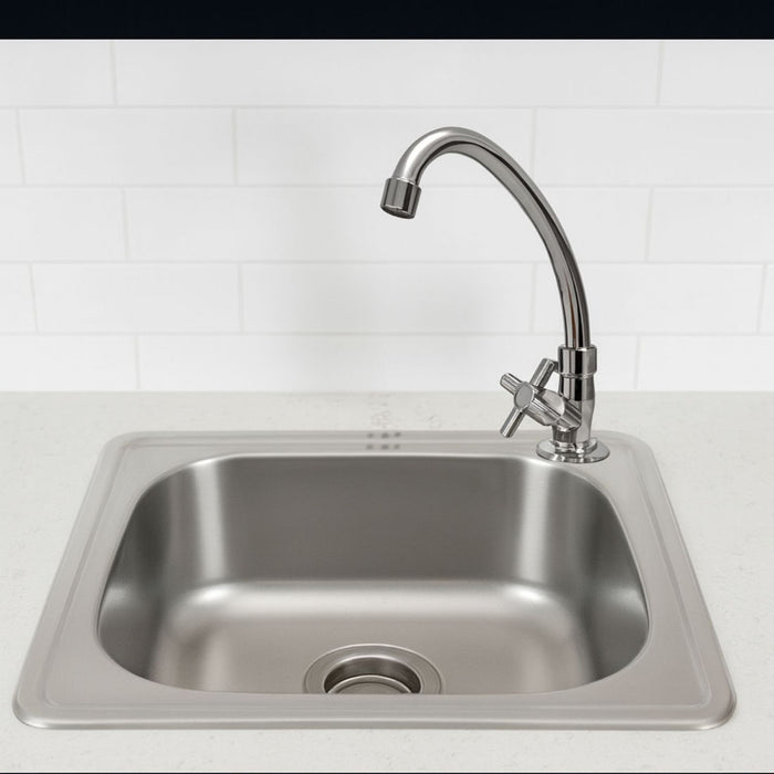 hogar cocina set lavaplatos acero inoxidable 36 x 39 sobreponer griferia pmo 055 mp madecentro