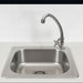 hogar cocina set lavaplatos acero inoxidable 36 x 39 sobreponer griferia pmo 055 mp madecentro