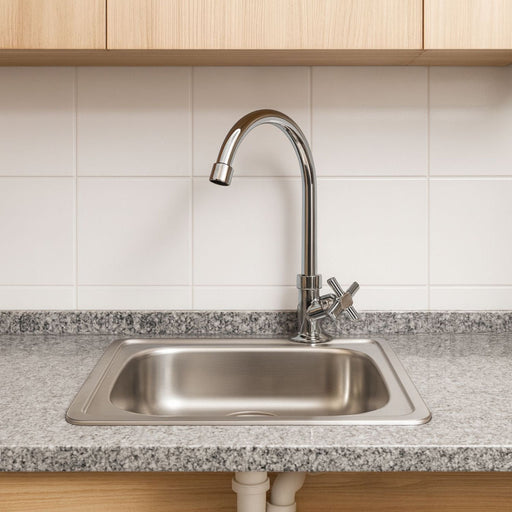 hogar cocina set lavaplatos acero inoxidable 36 x 39 sobreponer griferia pmo 055 mp madecentro