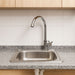 hogar cocina set lavaplatos acero inoxidable 36 x 39 sobreponer griferia pmo 055 mp madecentro
