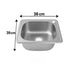 hogar cocina set lavaplatos acero inoxidable 36 x 39 sobreponer griferia pmo 055 mp madecentro