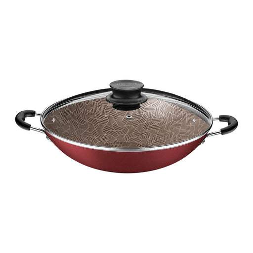 hogarcocinawoktramontinaaluminioantiadherenterojotapa32cm28545732mpmadecentro