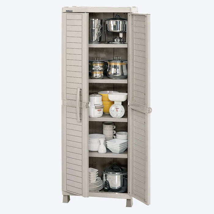 Combo cocina barú armario grande + armario mediano taupe marca Rimax