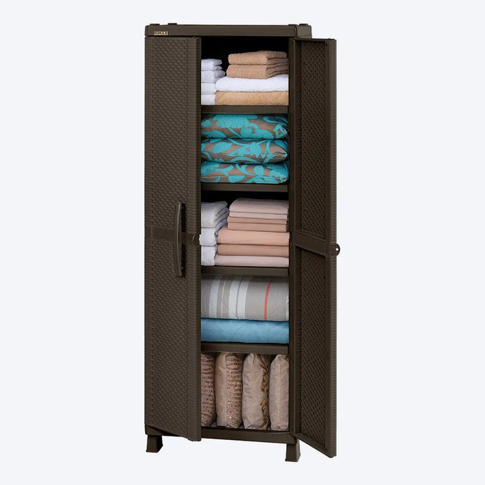 Combo cocina rattan con armario grande + armario mediano Rimax