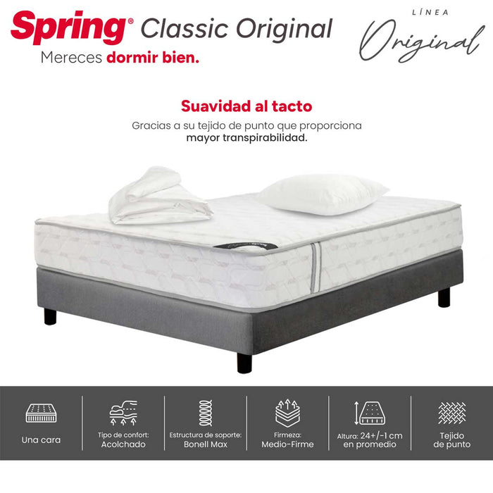 hogarcombocolchonspringclassicsencillo30205419madecentro