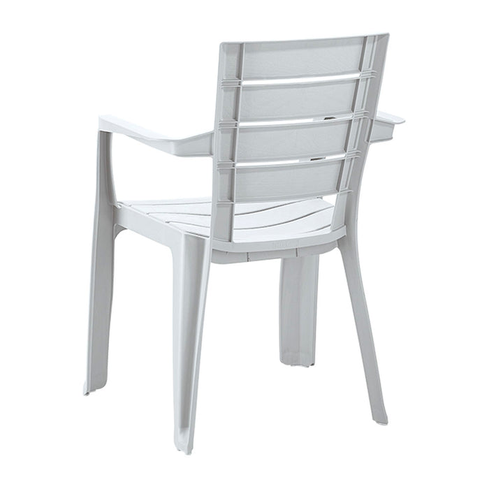 Combo comedor baru, incluye 1 mesa + 4 sillas con brazos Rimax