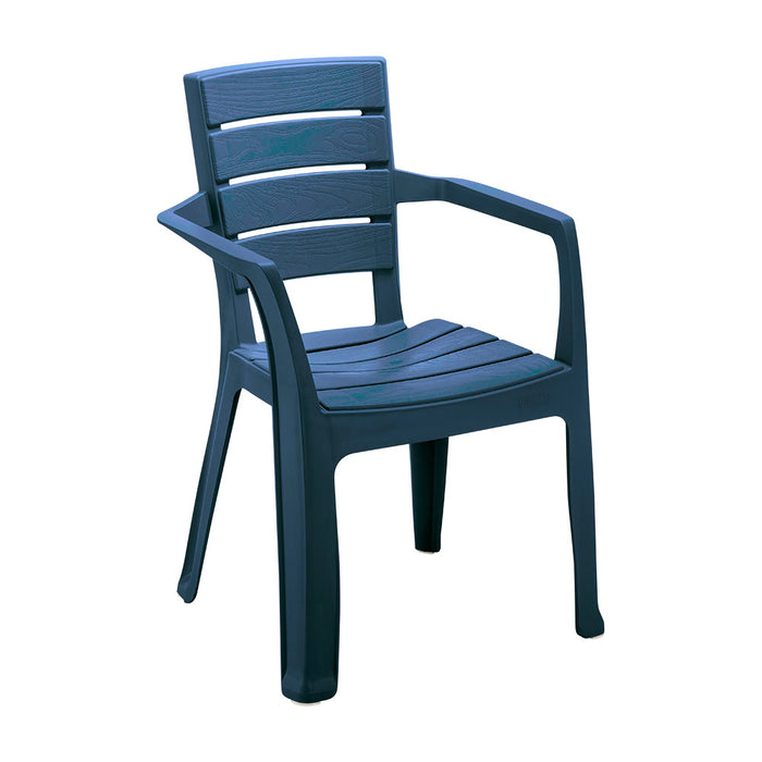Combo comedor barú trendy, incluye  1 mesa + 4 sillas con brazos Rimax