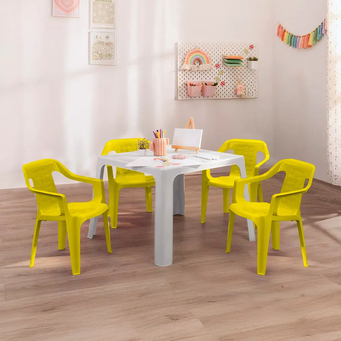 Combo infantil, incluye 1 mesa + 4 sillas Rimax