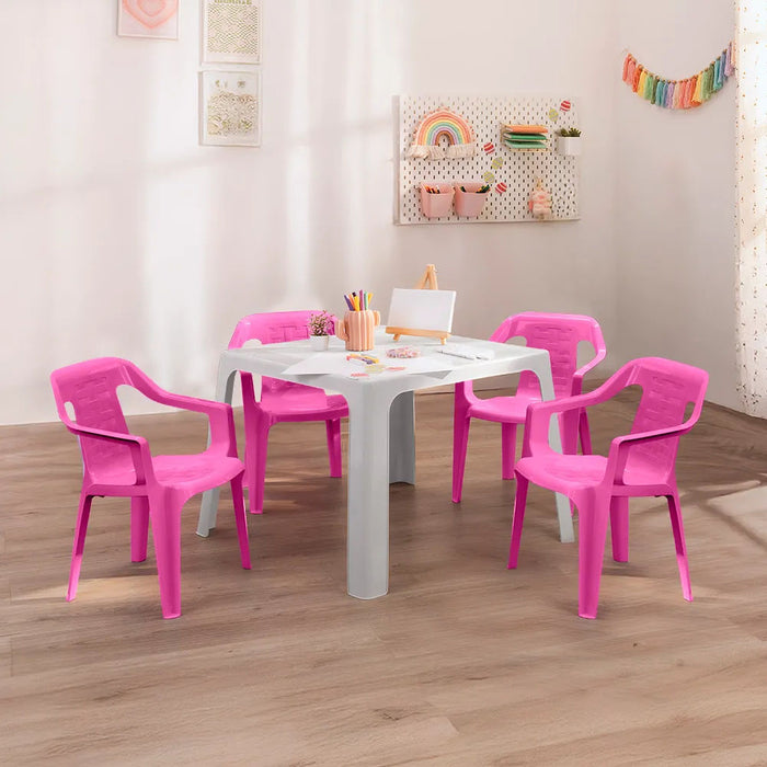 Combo infantil, incluye 1 mesa + 4 sillas Rimax