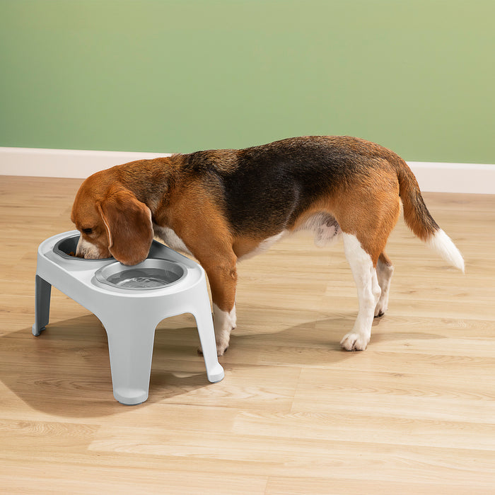 Comedero alto para perros medium Rimax