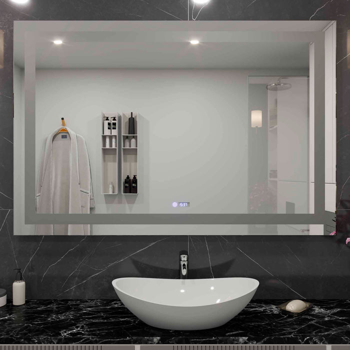 hogardecoracioneiluminacionespejodebañoreloj120x80cmluzledfayenzafyza036mpmadecentro