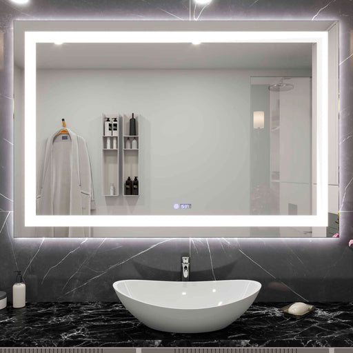 hogardecoracioneiluminacionespejodebañoreloj120x80cmluzledfayenzafyza036mpmadecentro