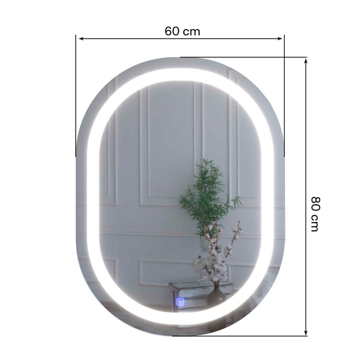 hogardecoracioneiluminacionespejodecorativocrux80x60cmluzledblancafayenzafyza029mpmadecentro