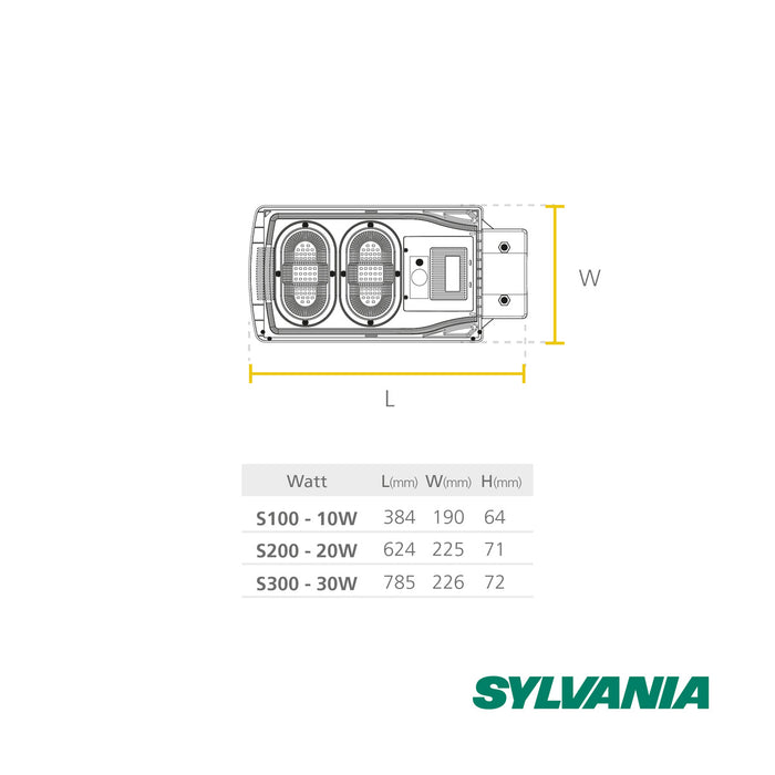 hogar decoracion e iluminacion lampara solar led s200 luz dia sylvania sylv 022 mp madecentro