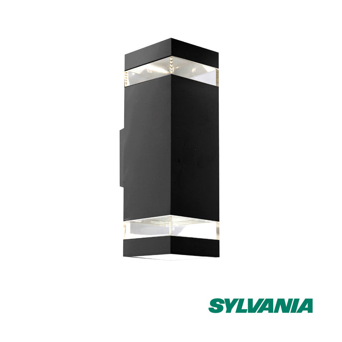 hogar decoracion e iluminacion led antar doble cuadrado 18 w luz calida multivoltaje sylvania sylv 030 mp madecentro