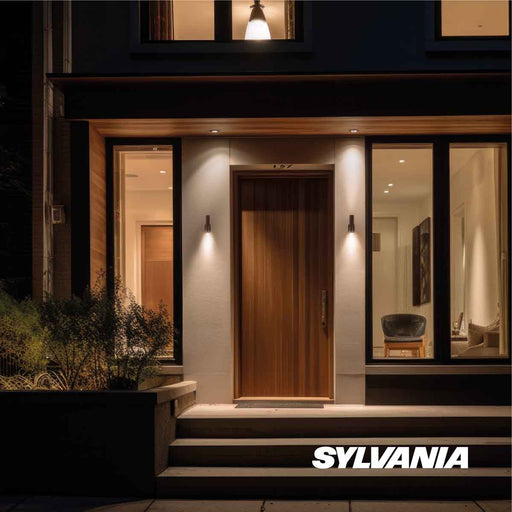 hogar decoracion e iluminacion led antar simple redondo 9 w luz calida multivoltaje sylvania sylv 028 mp madecentro