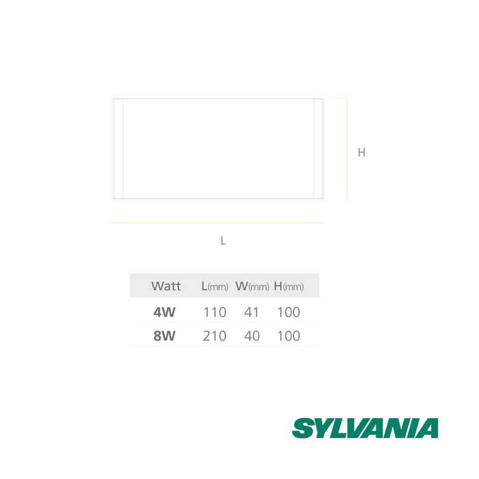 hogar decoracion e iluminacion led artik 4 w luz calida multivoltaje sylvania sylv 037 mp madecentro