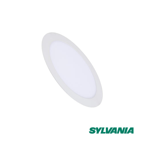 hogar decoracion e iluminacion panel led redondo 12w luz dia 100 240v incrustar sylvania sylv 001 mp madecentro